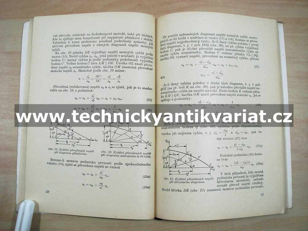 Výpočet pevnosti strojních součástí při proměnných napětích - Kimmelman (1951)