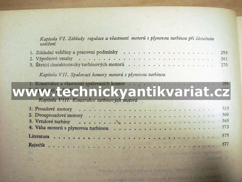 Spalovací turbíny pro letadla - Inozemcev, Zujev (1952)