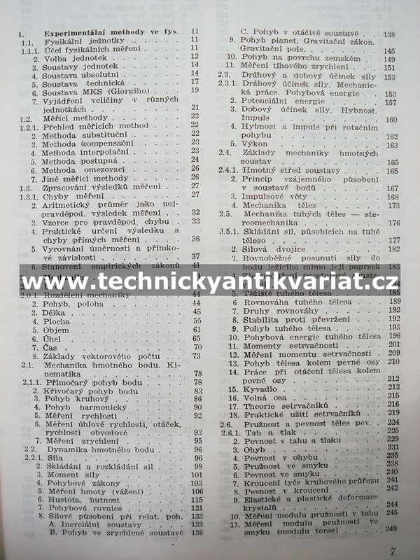 Základy technické fysiky II. - (1954)
