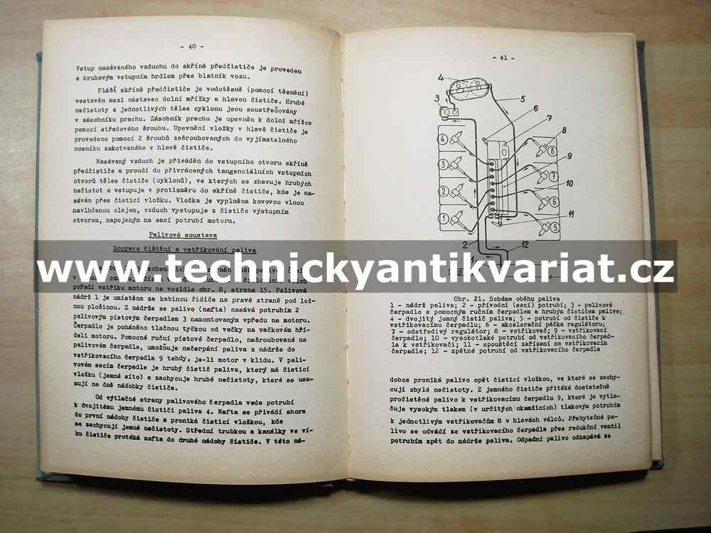 Tatra 138 - příručka pro řidiče vozidel Tatra