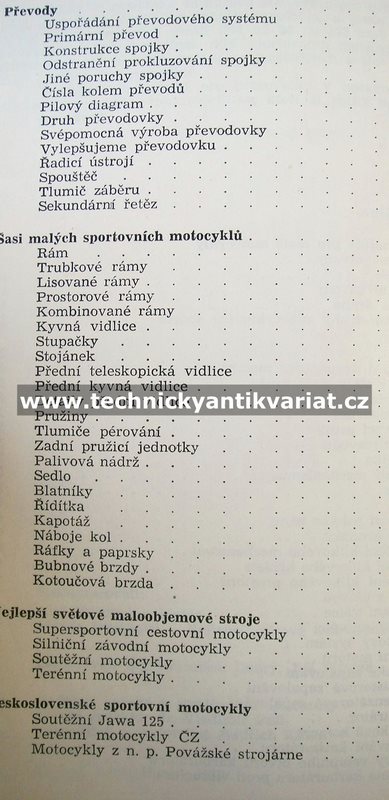 Upravujeme motocykl pro závod - Pavel Husák (1974)