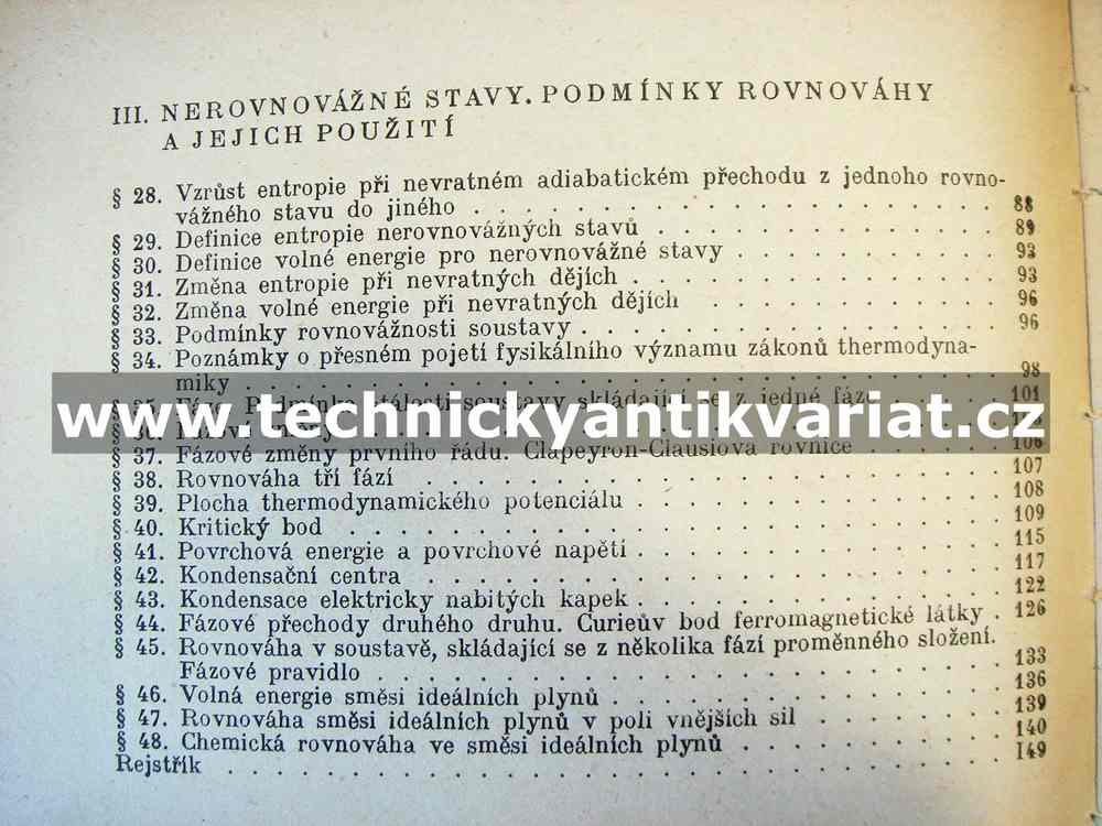Úvod do thermodynamiky - M.A.leontovič (1952)