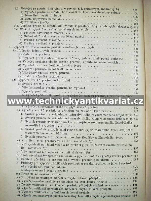 Pružiny a svazky pružnic - Václav Blažek (1953)