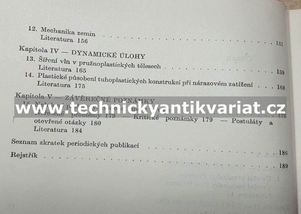 Nové směry vývoje v teorii plasticity - Olszak (1964)