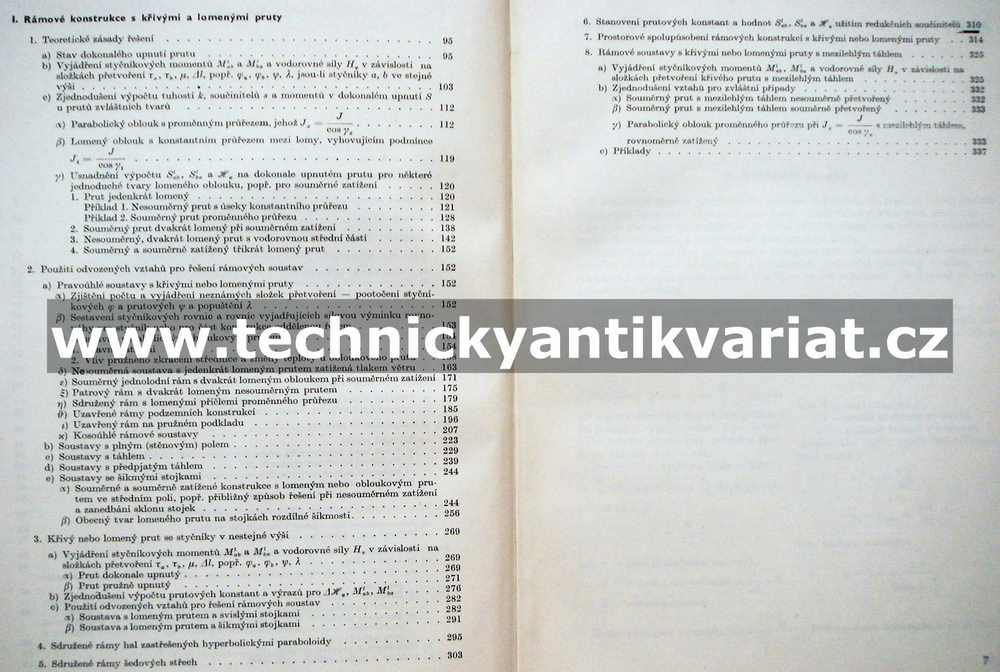 Statika železobetonových konstrukcí II. - Antonín Jílek (1963)
