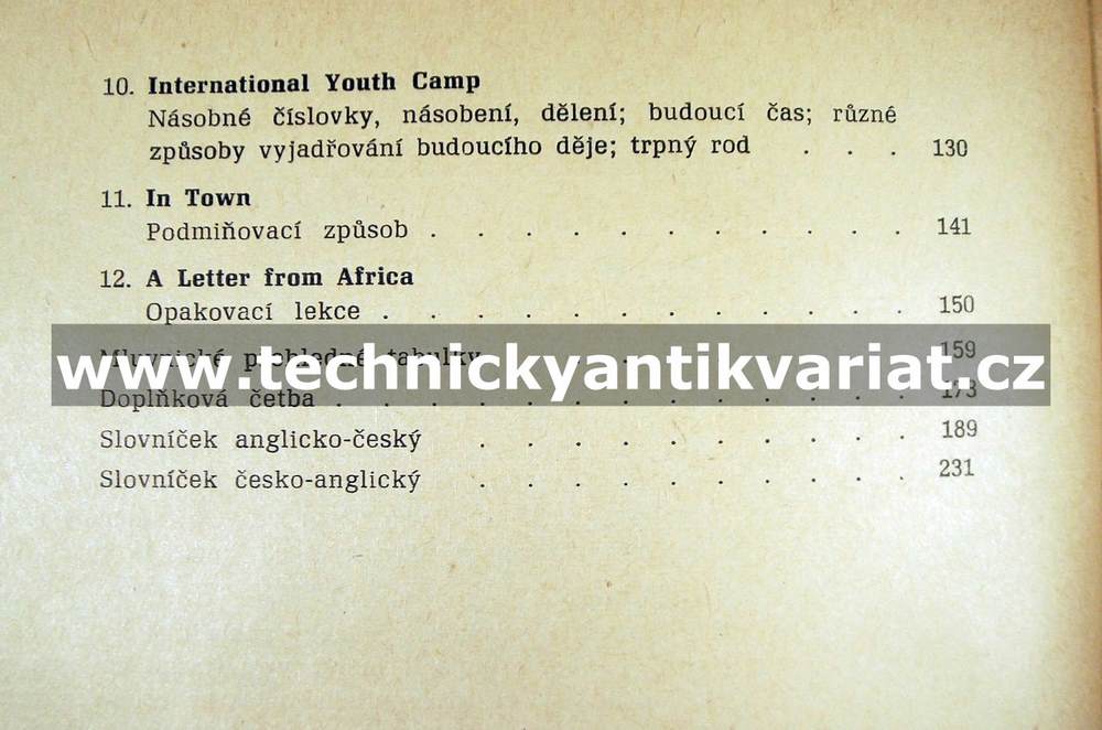 Základní učebnice anglického jazyka pro vysoké školy technické - Kubíčková, Haluzová, Smrčinová (1969)