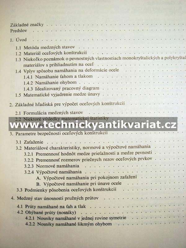 Medzné stavy ocelových konštrukcií - Djubek, Mrázik (1970)