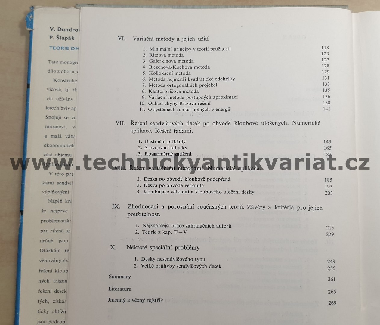 Teorie ohybu sendvičových desek - Dundrová, Kovařík, Šlapák (1965)