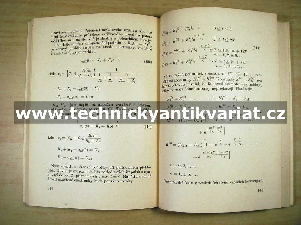 Elektronické měření krátkých časů - Zima, Kubín (1962)