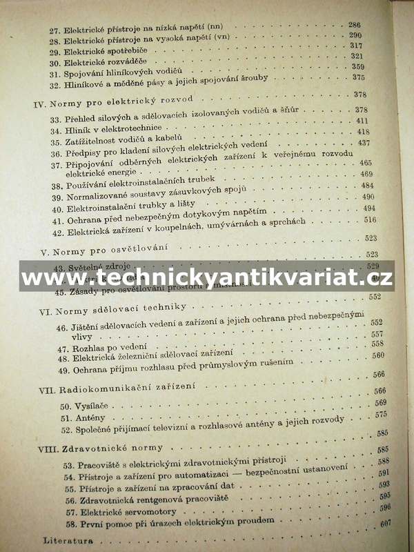 Výběr technických norem pro elektrotechniky - Roškota (1979)