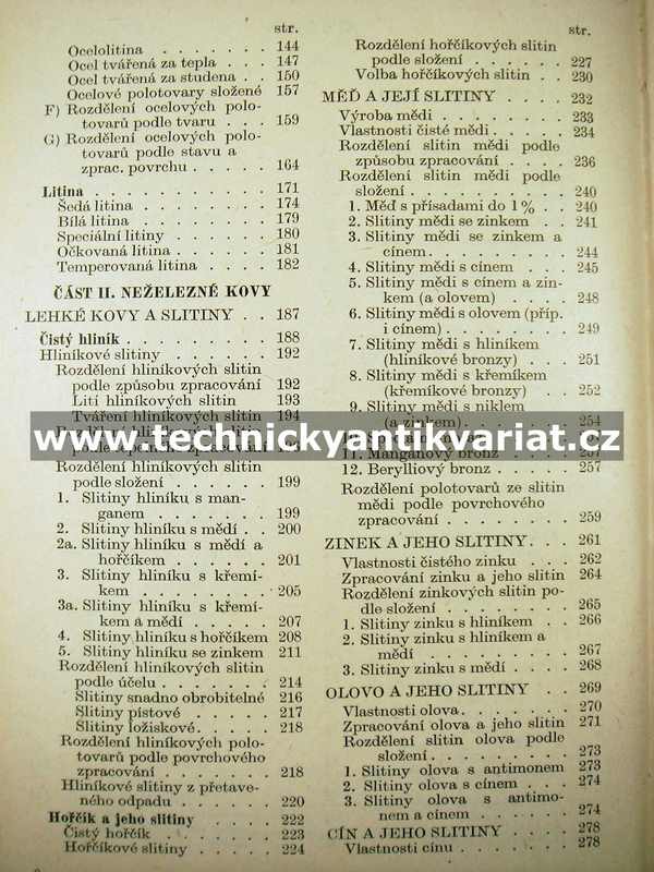 Přehled technických materiálů - Jan Korecký (1954)