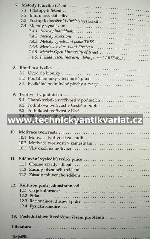 Rozvíjení tvořivosti techniků - Ladislav Votruba (2000)
