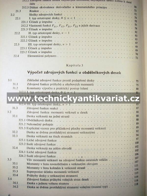 Teorie zdrojových funkcí plošných konstrukcí a její aplikace na desky - Vladimír Kolář (1967)