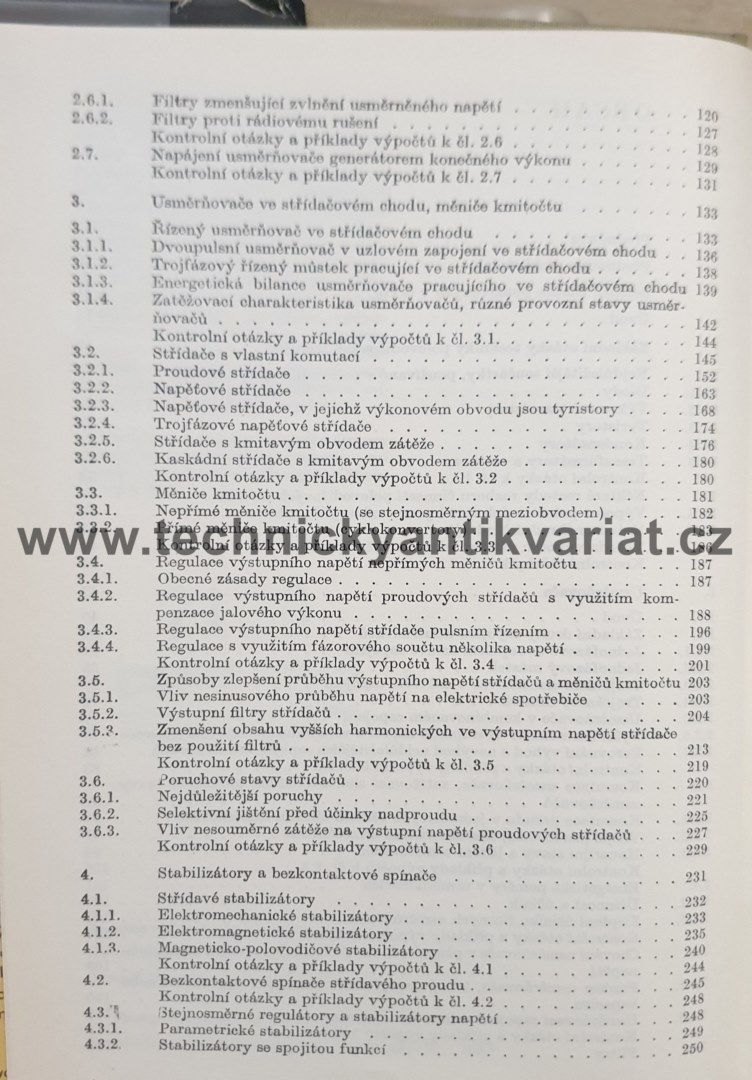 Základy výkonové měničové techniky - Rozanov (1985)