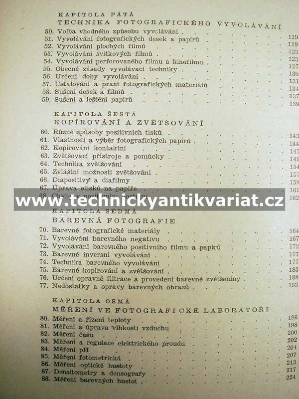 Fotografická laboratorní technika - Ladislav Křivánek (1957)