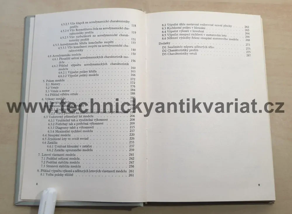 Letecké modelářství a aerodynamika - Hoření, Lněnička (1977)