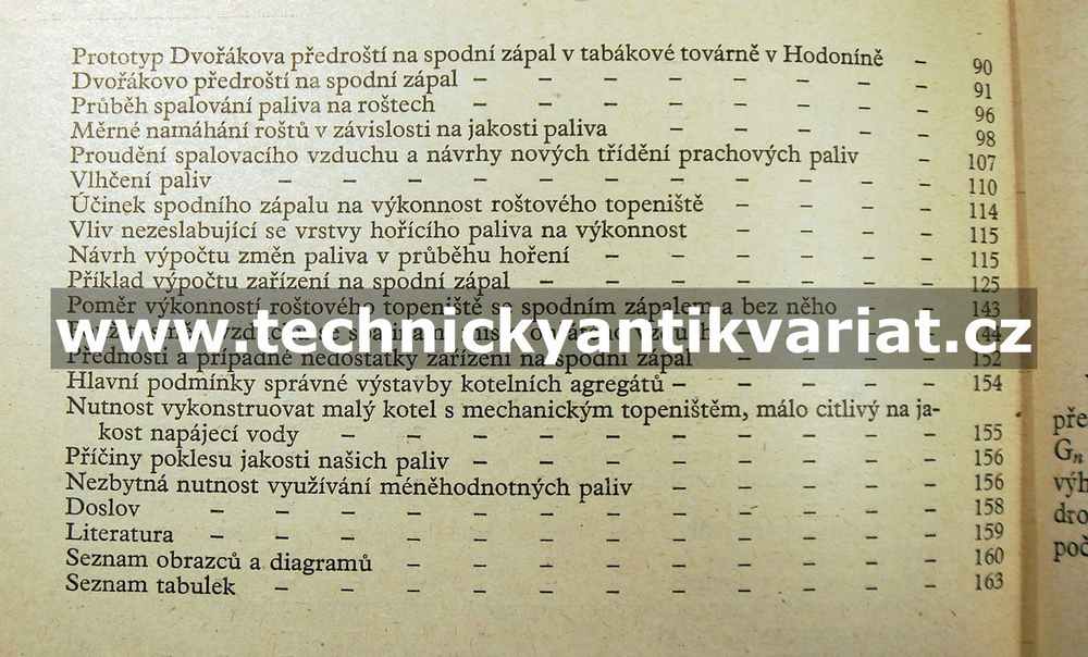 Uskladňování paliv, Spalování méněhodnotných paliv v roštových topeništích (1957)
