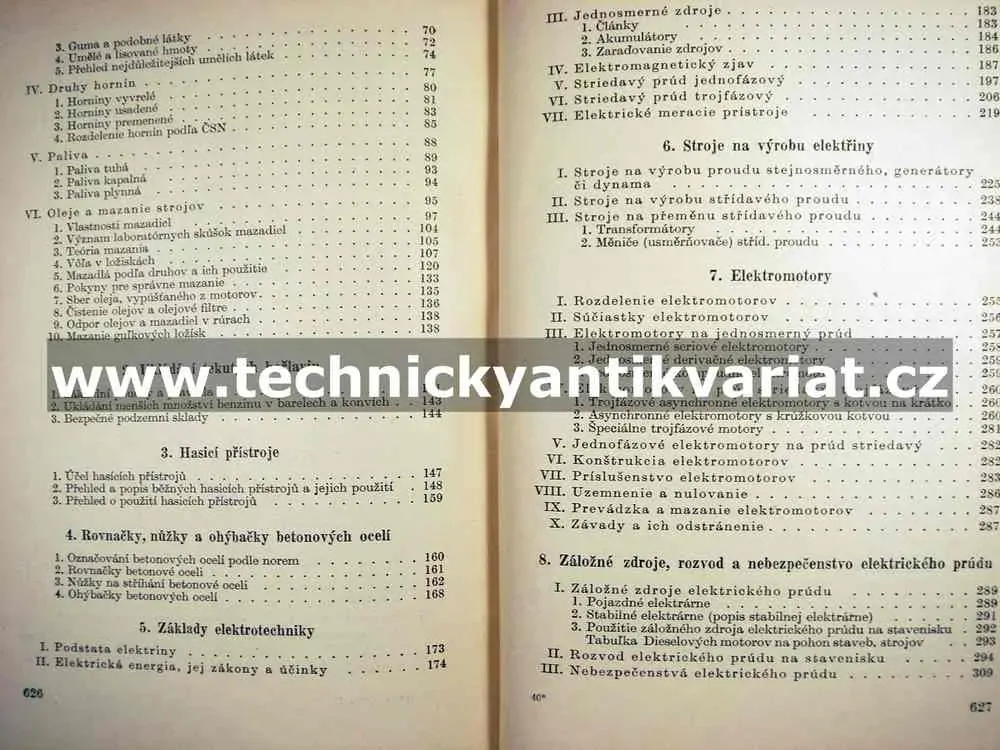 Stavebné stroje II. (1952)