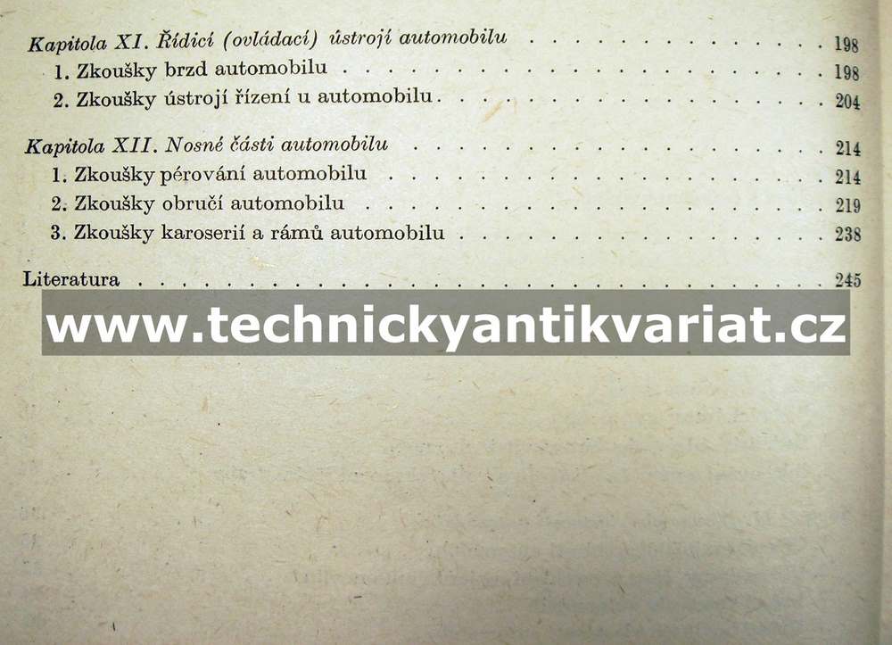 Zkoušení automobilu - Falkevič, Divakov (1954)