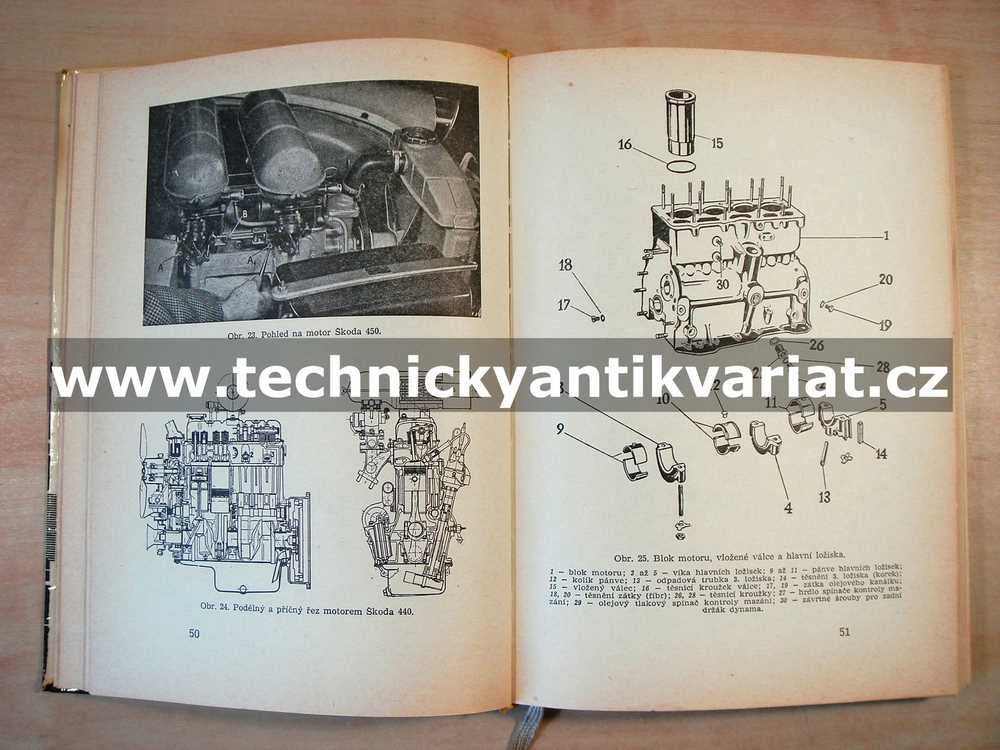 Osobní automobily Škoda 440, 445, 450 Octavia, Felicia (1964)