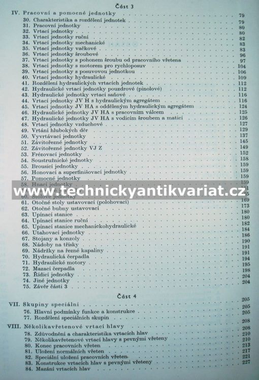 Stavebnicové obráběcí stroje - A.Svěrák (1961)