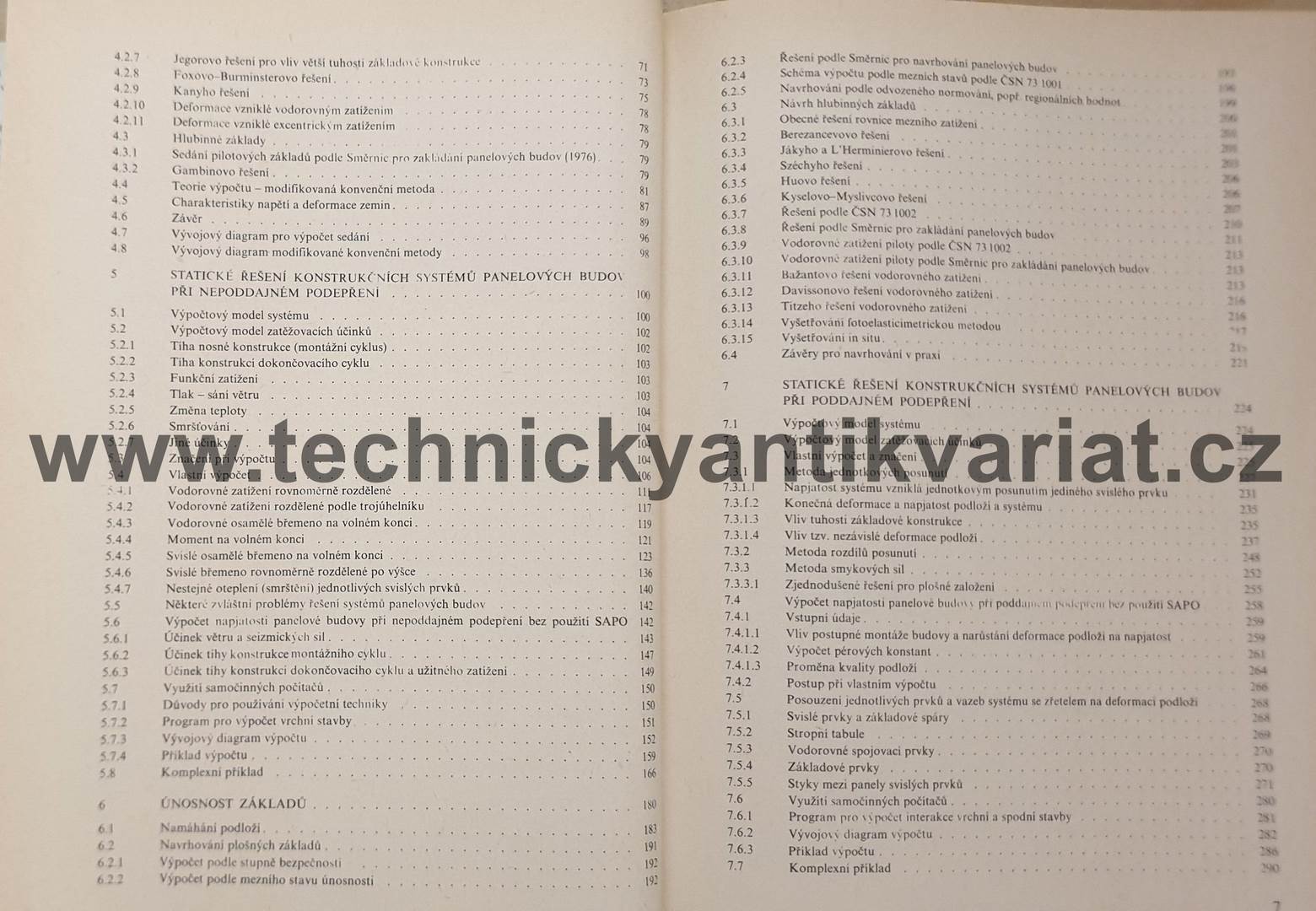 Statika základů panelových budov - Rojík, Šimek, Šír (1981)