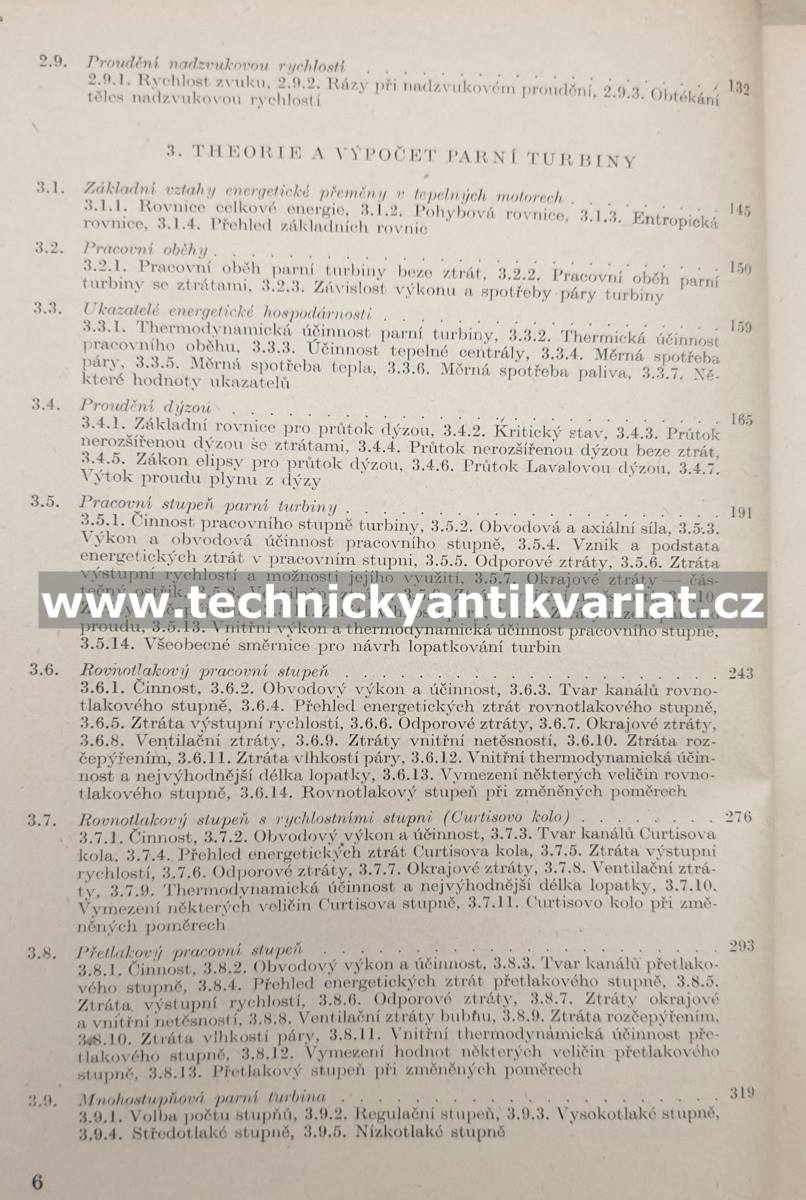 Parní turbíny I. Theorie a výpočet - Ambrož, Bém, Budlovský, Málek, Zajích (1955)