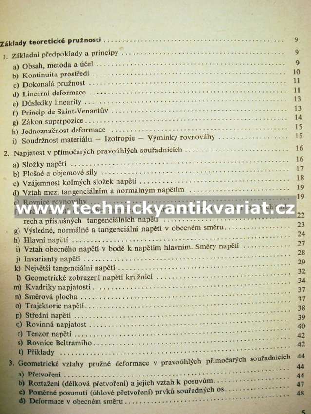 Nauka o pružnosti a pevnosti II. Teoretická pružnost - Jan Ducháček (1957)