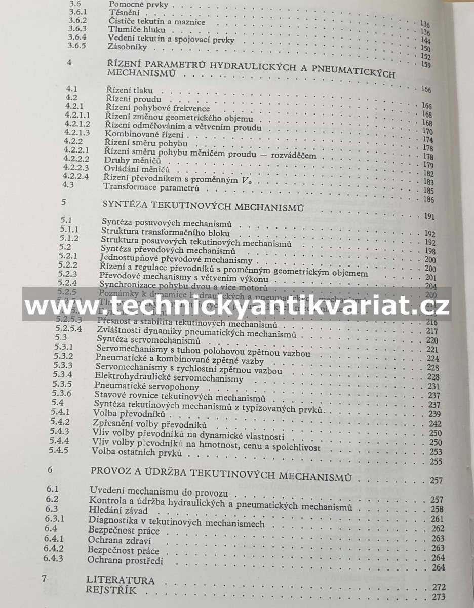Hydraulické a pneumatické mechanismy - Prokeš, Vostrovský (1988)