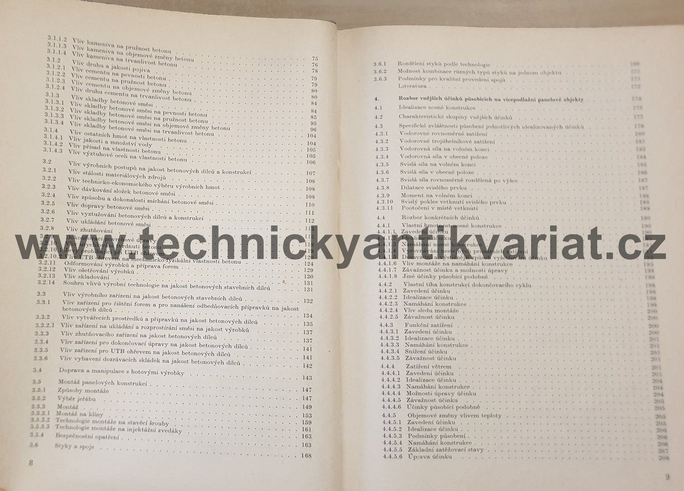 Panelové objekty, zásady konstruování a provádění - V. Rojík (1974)