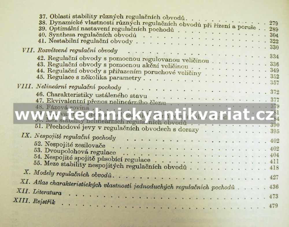 Příručka regulační techniky - Winfried Oppelt (1958)