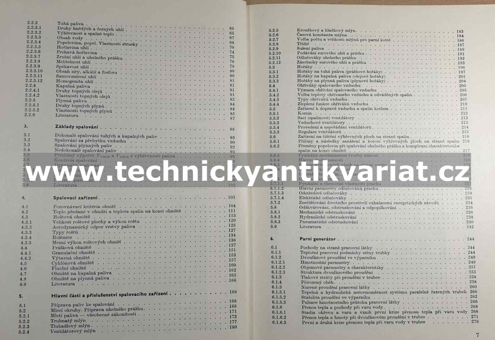 Parní kotle a spalovací zařízení (1975)