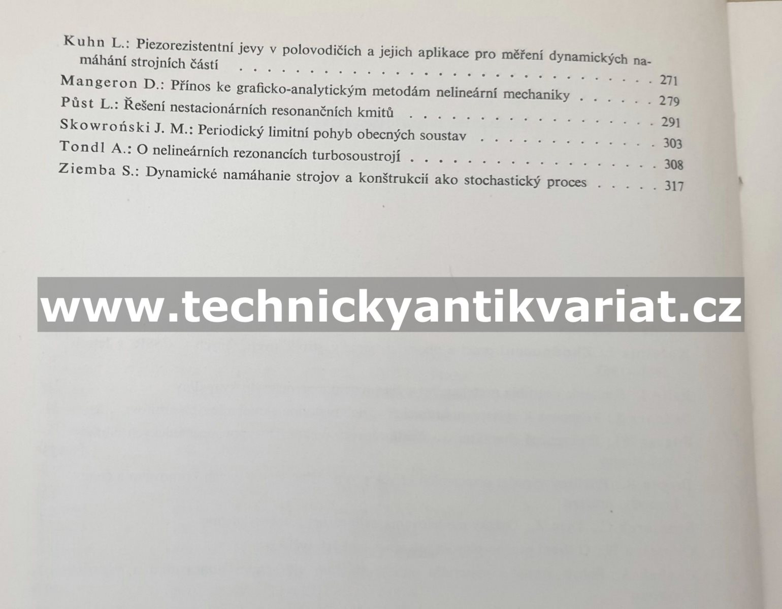 Dynamika strojov II. sborník prací (1966)