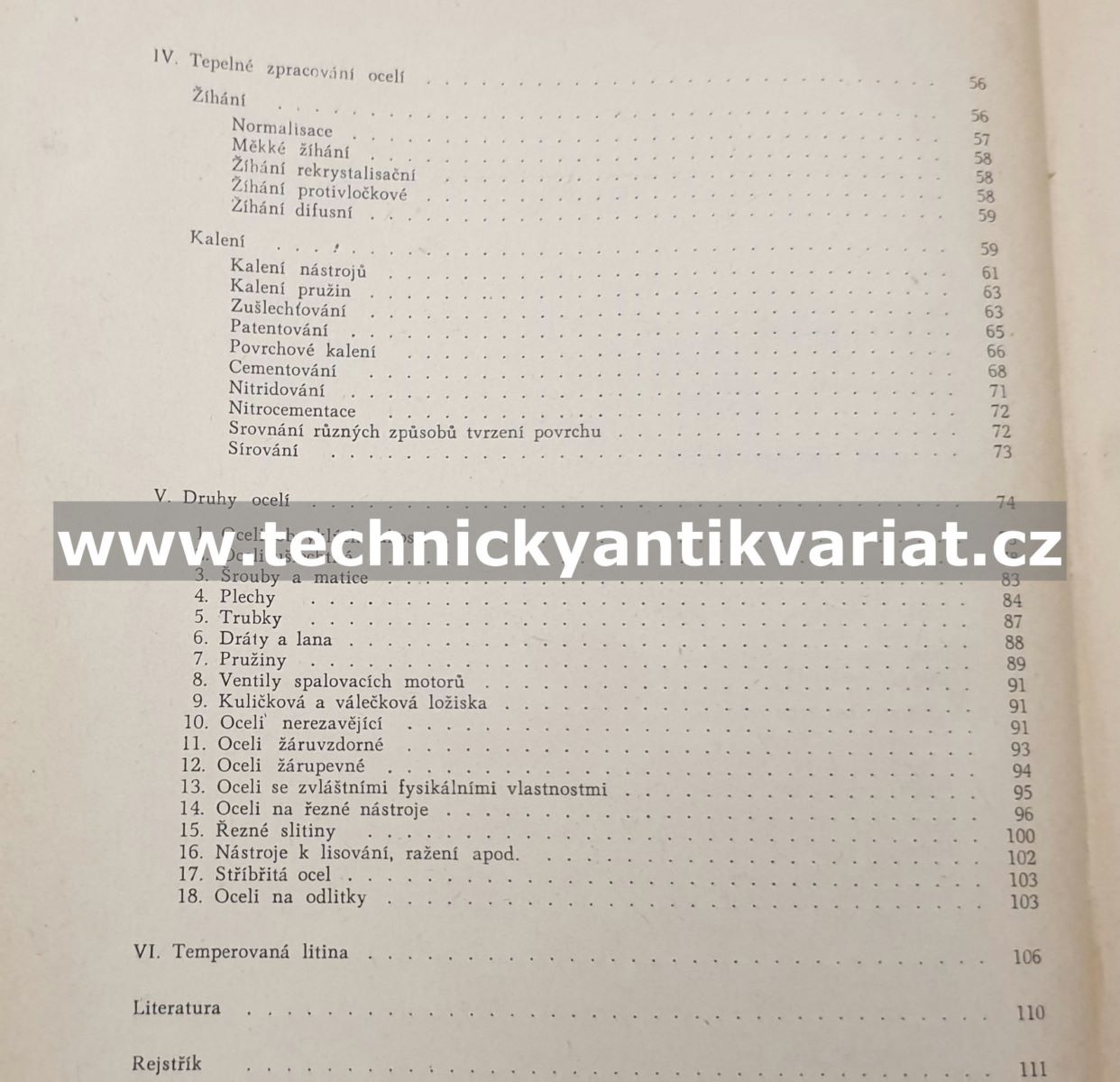 Ocel - Vojtěch Jareš (1962)