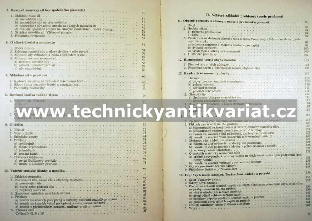 Mechanika tuhých těles a kapalin - István Szabo (1967)