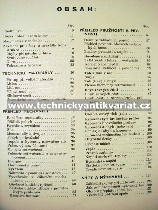 Výpočty a konstrukce - části strojové - B. Dobrovolný (1948)