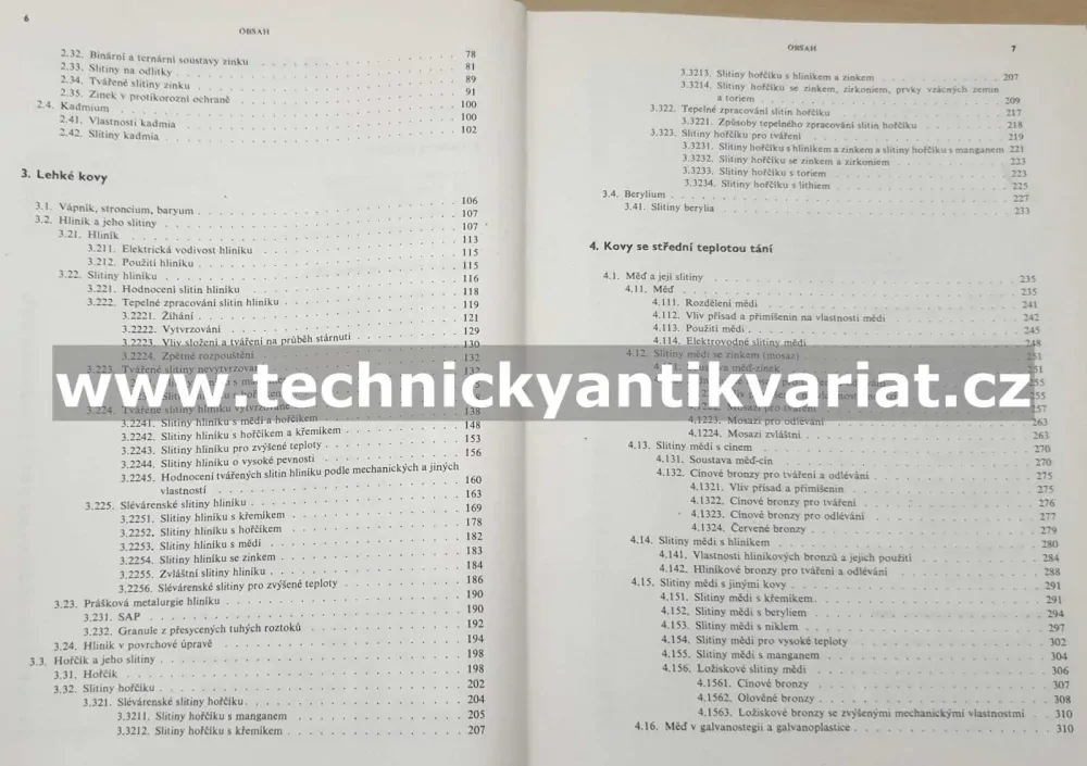 Nauka o materiálu I. Neželezné kovy 3 - Píšek, Jeníček, Ryš (1973)