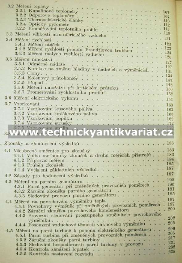 Základy měření v tepelných energetických výrobnách - Vladimír Kmoníček (1955)