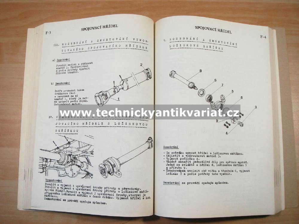Avia A30 - dílenská příručka (1972)