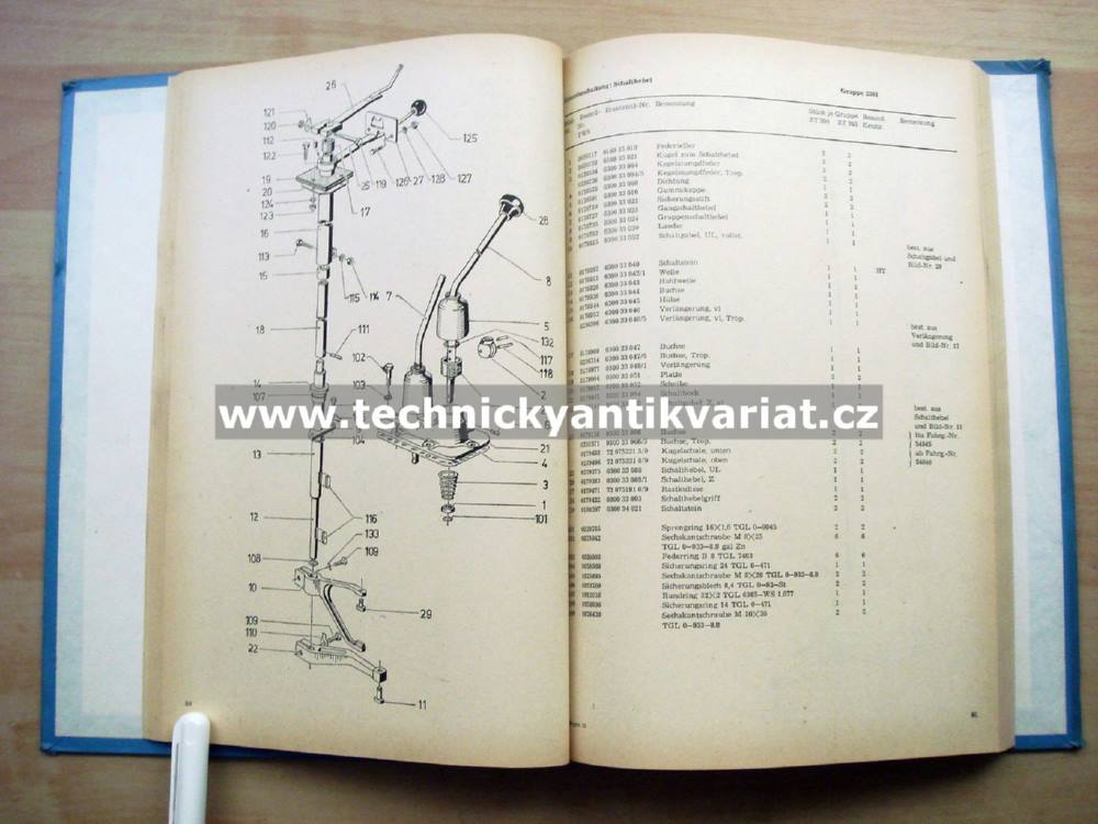 ZT 300, ZT 303 - Ersatzteilkatalog (1979)