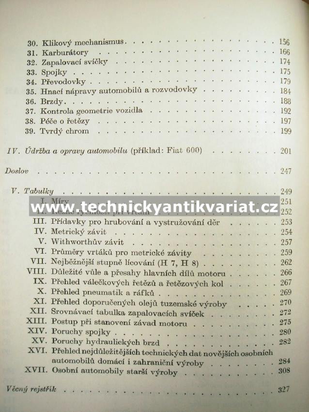 Opravy automobilů - Zdeněk Treybal (1962)