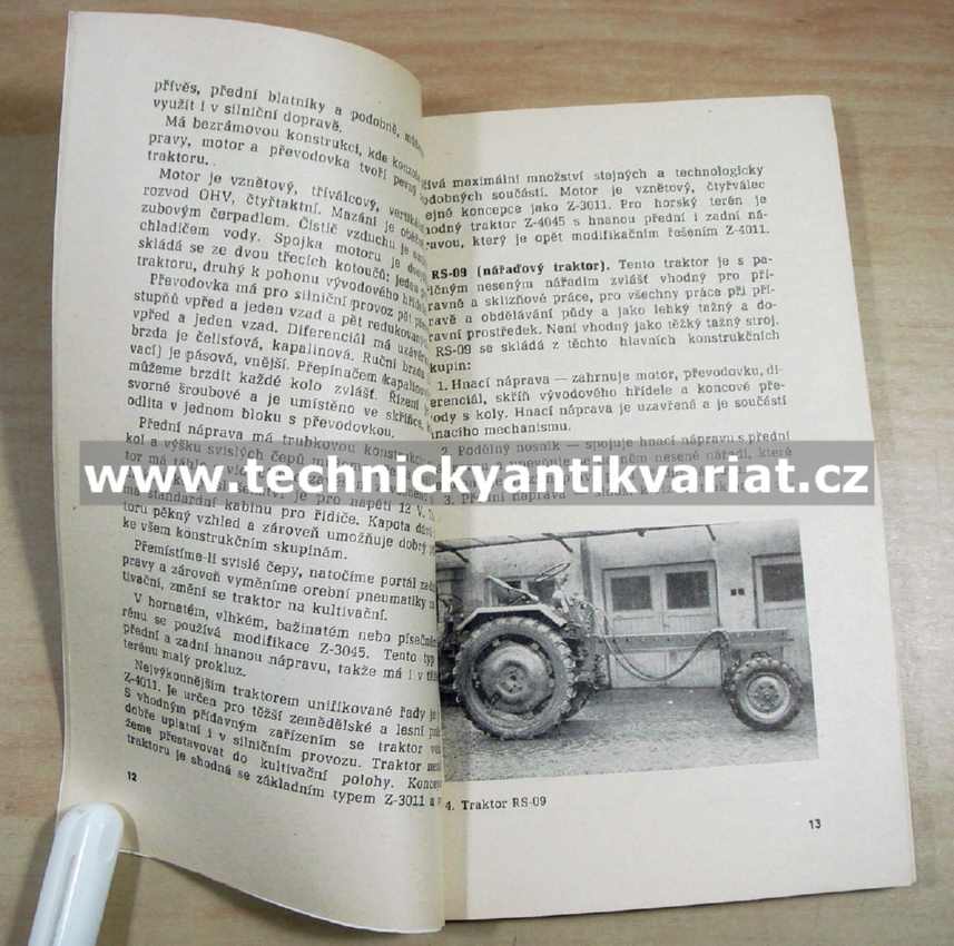 Příručka pro údržbu a opravy traktorů - Bareš a kol. (1966)