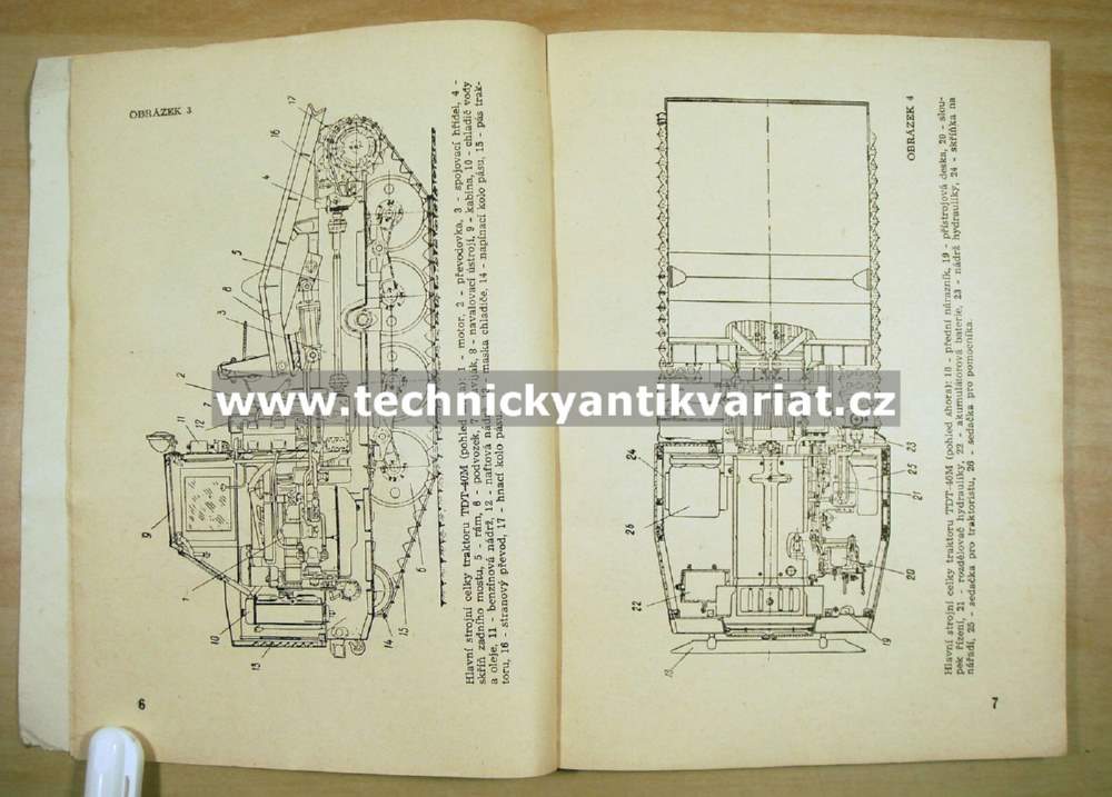 Traktor TDT40M - návod k obsluze (1964)