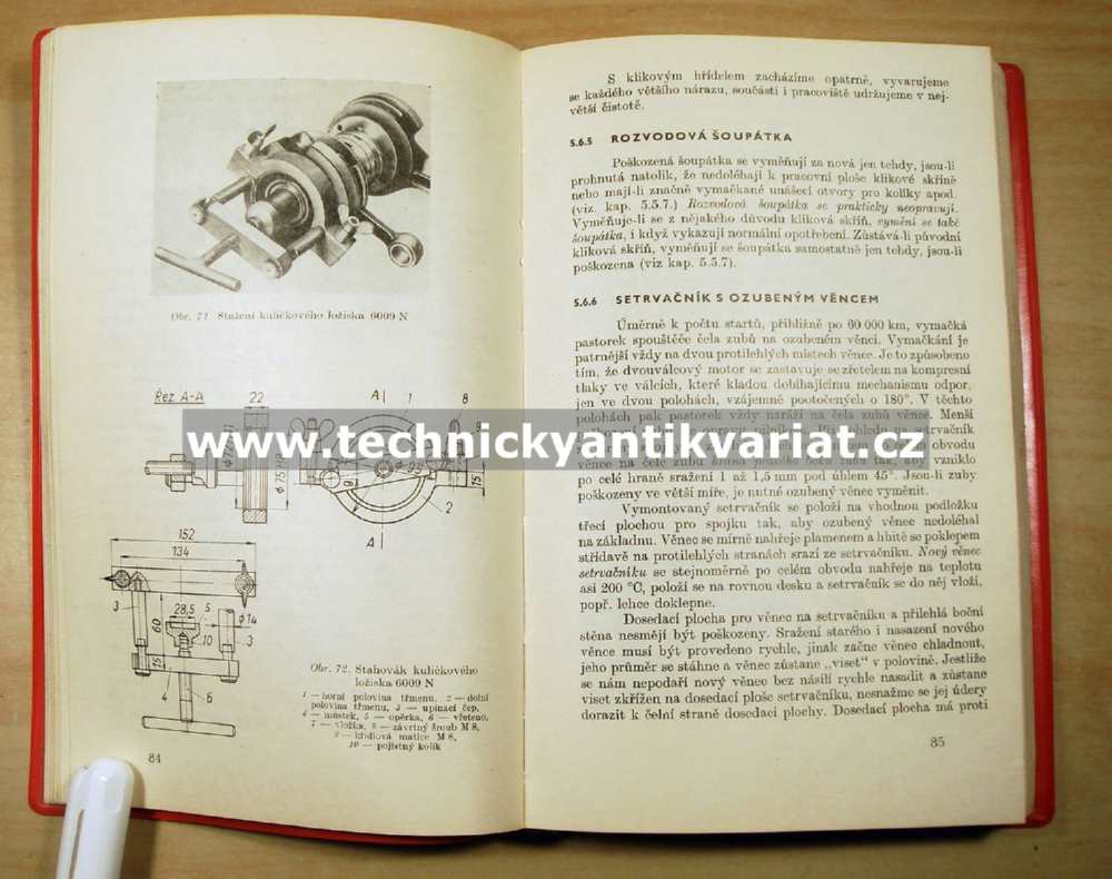 Trabant 600 a 601 - údržba a opravy vozů - Šlehofér (1971)