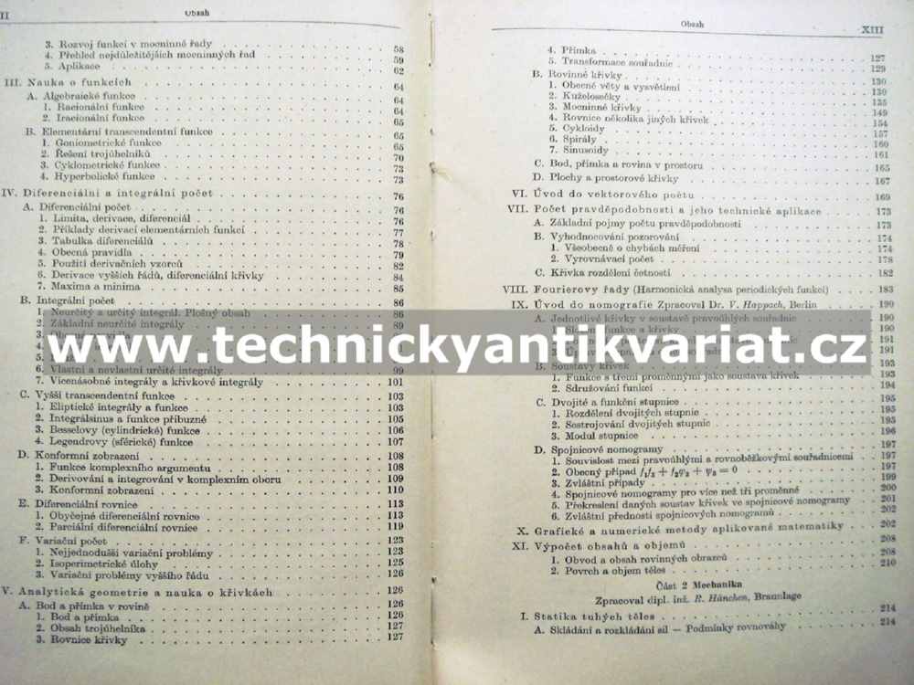 Inženýrská příručka pro stavbu strojů I. - Dubbel (1961)