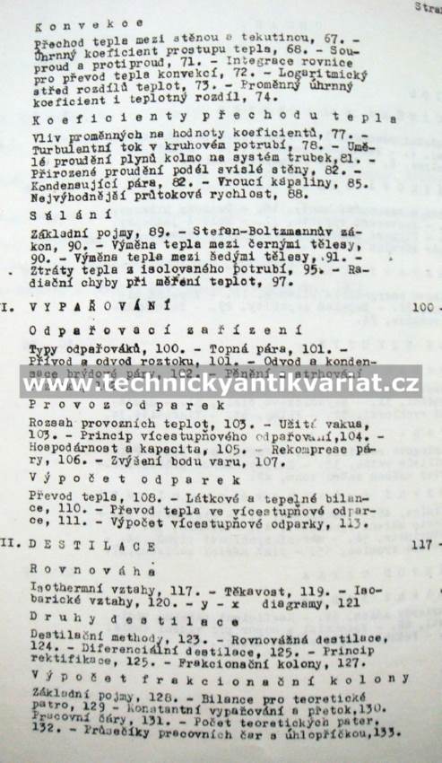 Chemické inženýrství - Marek, Novosad, Standart (1956)