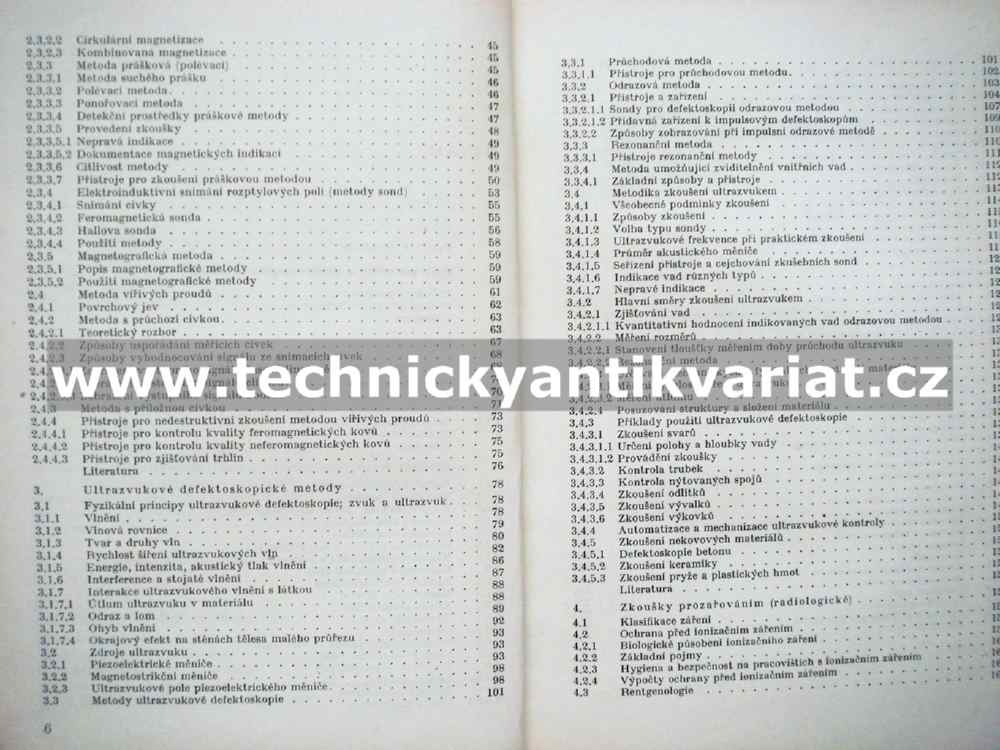 Zkoušení materiálů a výrobků bez porušení - Míšek, Ptáček (1973)