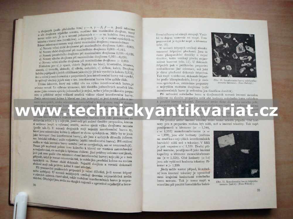 Příručka pro určování nerostů - Rosický, Kokta (1961)