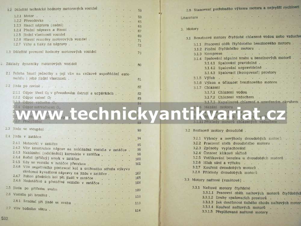 Motorová vozidla - Rudolf Vykoukal (1964)