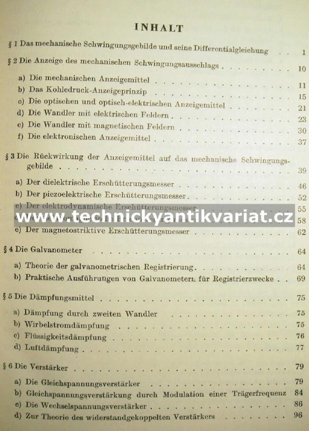 Grundzüge der erschütterungsmessung - Horst Kohler (1956)